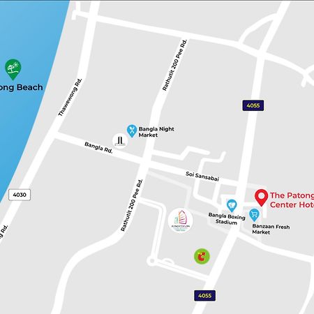 The Patong Center Hotel Exterior foto
